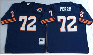 William Perry Chicago Bears blue Throwback jersey