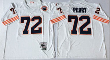 William Perry Chicago Bears white Throwback jersey