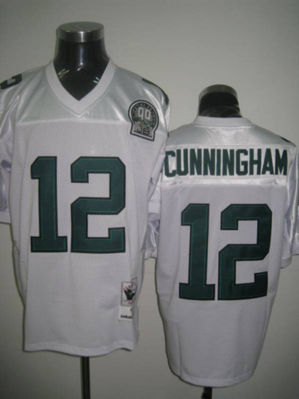 Randall Cunningham Philadelphia Eagles white Throwback jersey