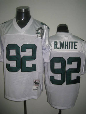 Reggie White Philadelphia Eagles white Throwback jersey