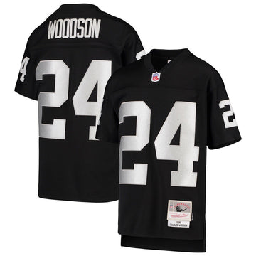 Charles Woodson Las Vegas Raiders black jersey