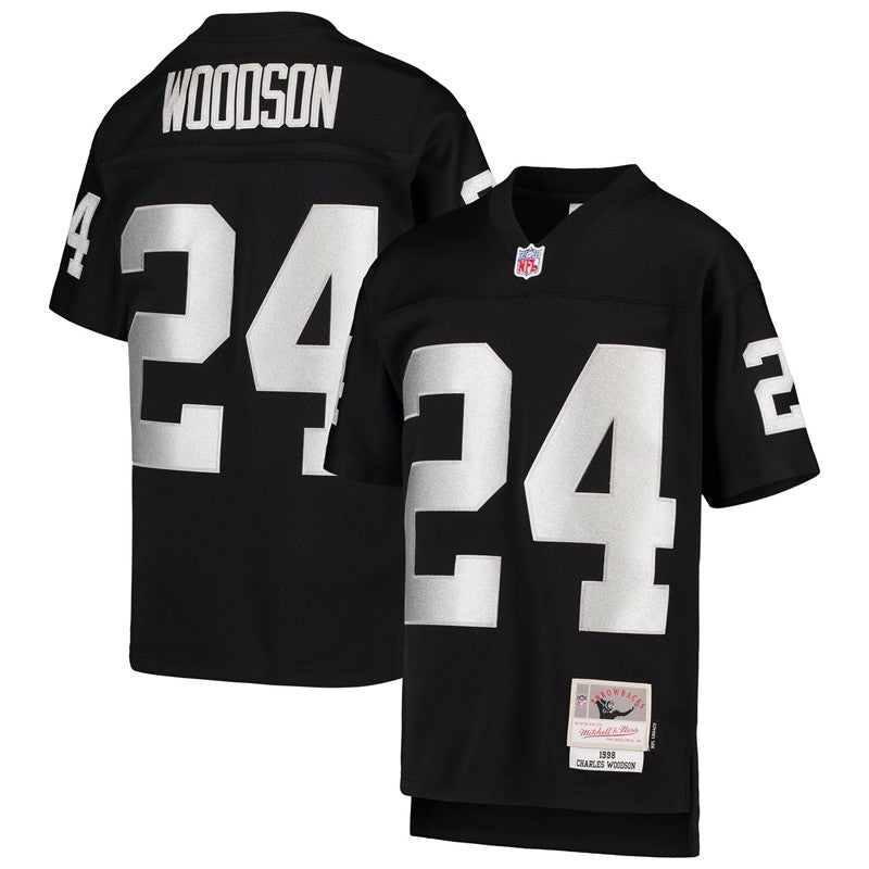 Charles Woodson Las Vegas Raiders black jersey