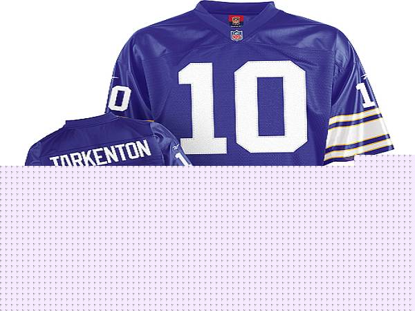 Fran Tarkenton Minnesota Vikings purple Throwback jersey