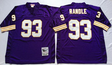 John Randle Minnesota Vikings purple Throwback jersey