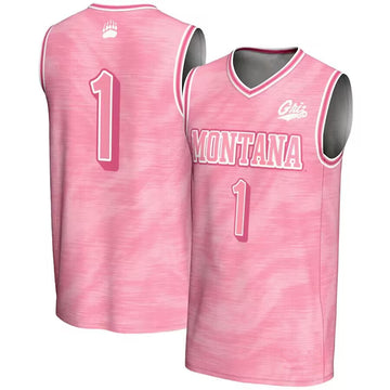 Montana Grizzlies pink jersey