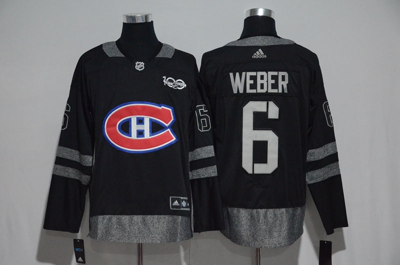 Shea Weber Montreal Canadiens black jersey