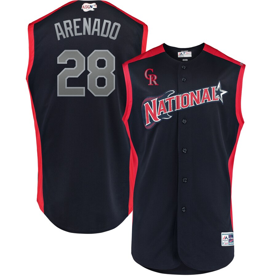 Nolan Arenado National League All-Star navy All-Star jersey