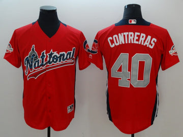 Willson Contreras National League All-Star red All-Star jersey