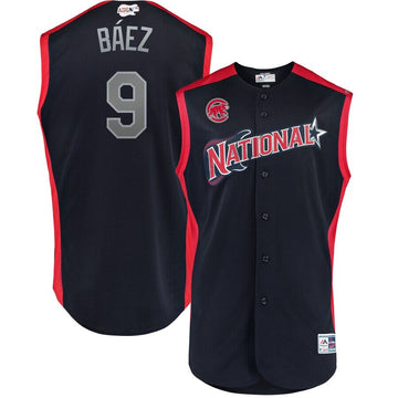 Javier Baez National League All-Star navy All-Star jersey