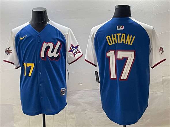 Shohei Ohtani National League All-Star blue All-Star jersey