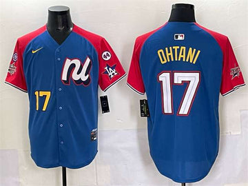 Shohei Ohtani National League All-Star blue-red All-Star jersey