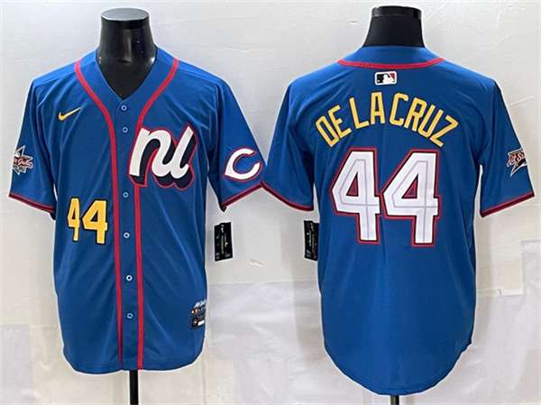 Elly De La Cruz National League All-Star blue All-Star jersey