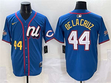 Elly De La Cruz National League All-Star blue All-Star jersey