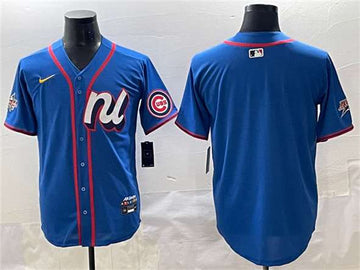 Chicago Cubs Blank National League All-Star blue All-Star jersey