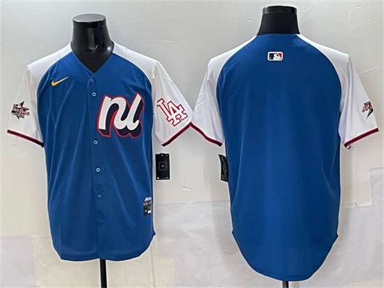 Los Angeles Dodgers Blank National League All-Star blue All-Star jersey