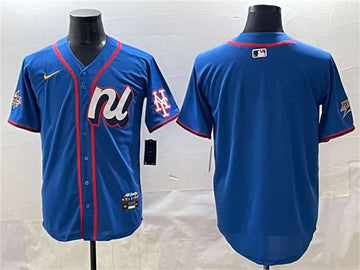 New York Mets Blank National League All-Star blue All-Star jersey