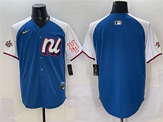 New York Mets Blank National League All-Star blue All-Star jersey