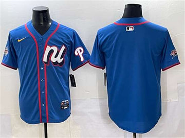 Philadelphia Phillies Blank National League All-Star blue All-Star jersey