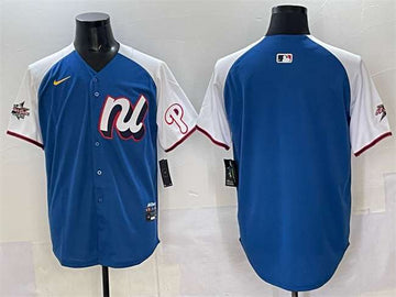 Philadelphia Phillies Blank National League All-Star blue All-Star jersey