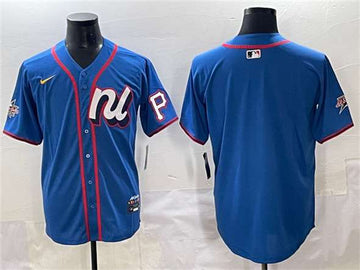 Pittsburgh Pirates Blank National League All-Star blue All-Star jersey