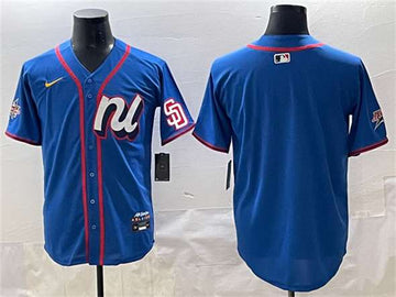 San Diego Padres Blank National League All-Star blue All-Star jersey
