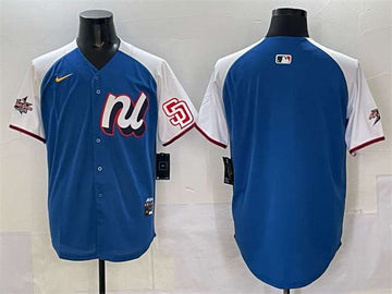 San Diego Padres Blank National League All-Star blue All-Star jersey