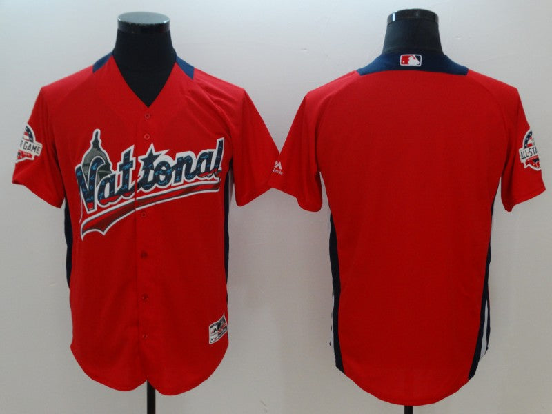 National League All-Star scarlet All-Star jersey