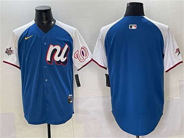 Washington Nationals Blank National League All-Star blue All-Star jersey