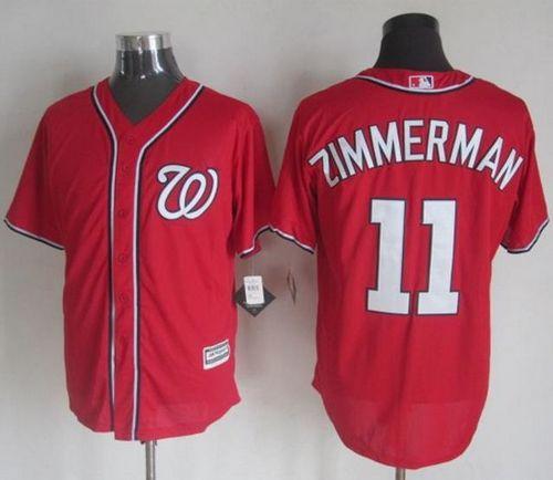 Ryan Zimmerman Washington Nationals red jersey