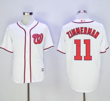 Ryan Zimmerman Washington Nationals white jersey