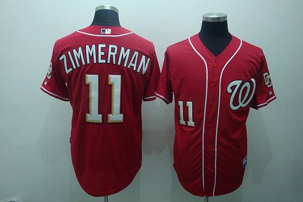 Zimmerman Ryan Washington Nationals jersey