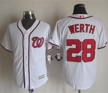 Jayson Werth Washington Nationals white jersey