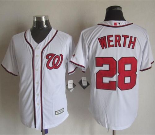 Jayson Werth Washington Nationals white jersey