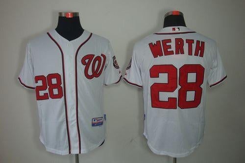 Jayson Werth Washington Nationals white jersey