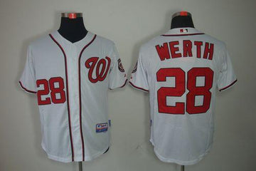 Jayson Werth Washington Nationals white jersey