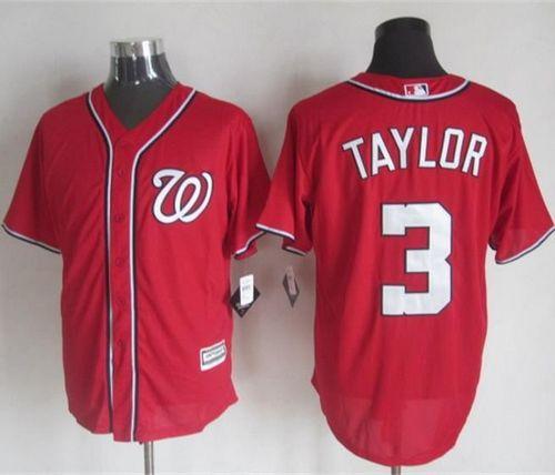 Michael Taylor Washington Nationals red jersey