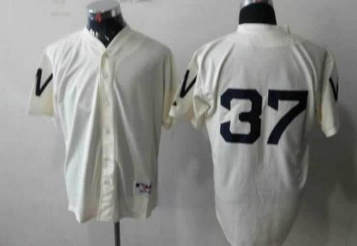 Stephen Strasburg Washington Nationals cream jersey