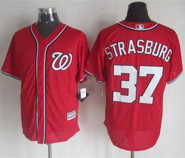 Stephen Strasburg Washington Nationals red jersey