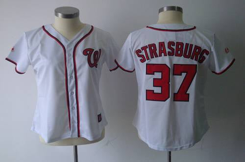 Stephen Strasburg Washington Nationals white Fashion jersey
