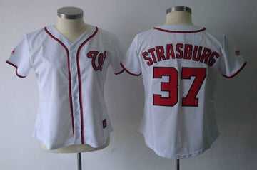Stephen Strasburg Washington Nationals white Fashion jersey