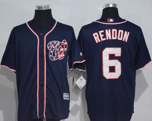 Anthony Rendon Washington Nationals navy jersey