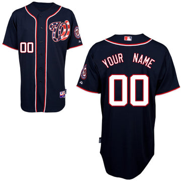 Washington Nationals black Authentic jersey