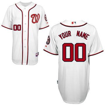 Washington Nationals white Authentic jersey