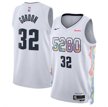 Aaron Gordon Denver Nuggets white City Edition jersey