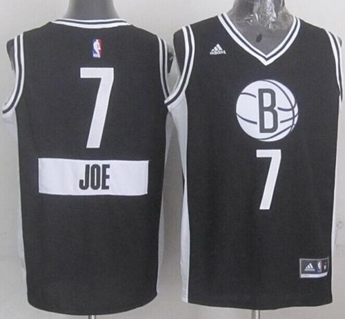 Joe Johnson Brooklyn Nets black jersey