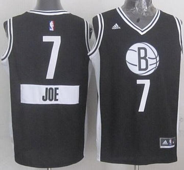 Joe Johnson Brooklyn Nets black jersey