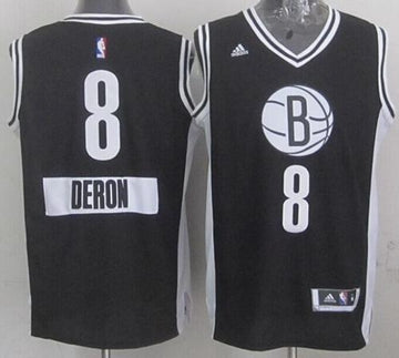 Deron Williams Brooklyn Nets black jersey