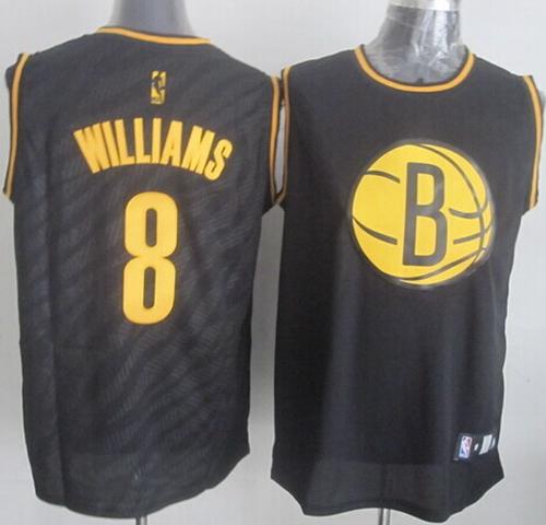 Deron Williams Brooklyn Nets black Fashion jersey