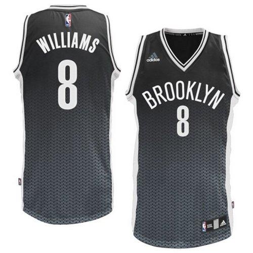 Deron Williams Brooklyn Nets black Fashion jersey