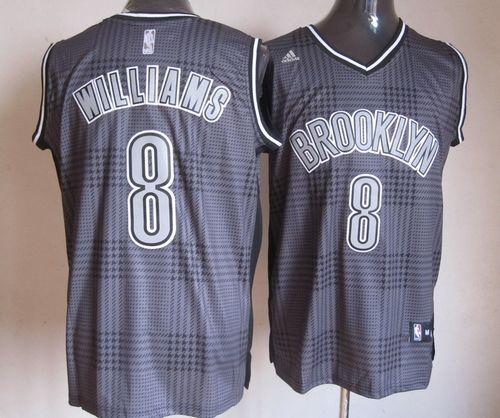 Deron Williams Brooklyn Nets black Fashion jersey